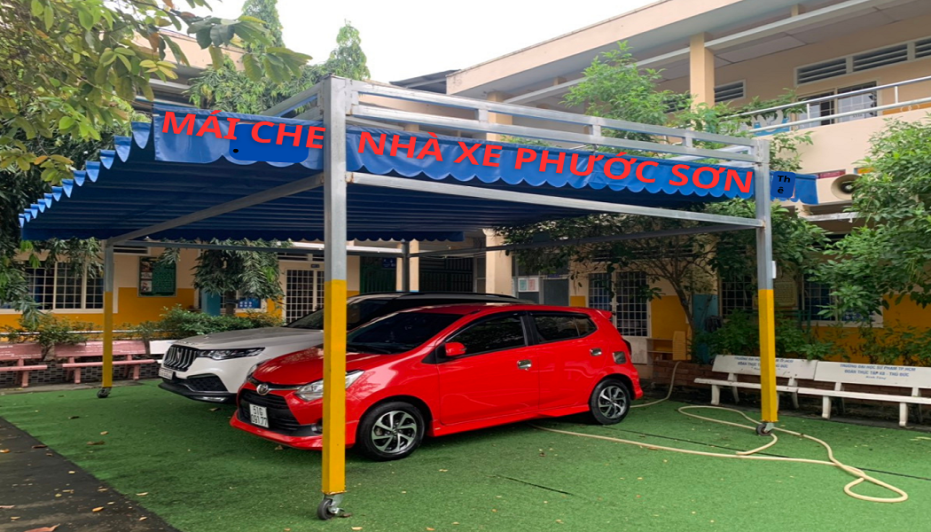 mái che nhà xe Phước Sơn